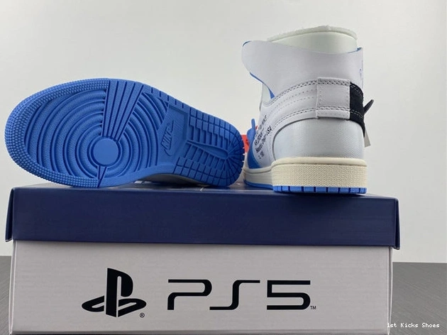 1st Kicks x Air 1 SunProtective Jordan 3583 OFF-WHITE AQ0818- 1025